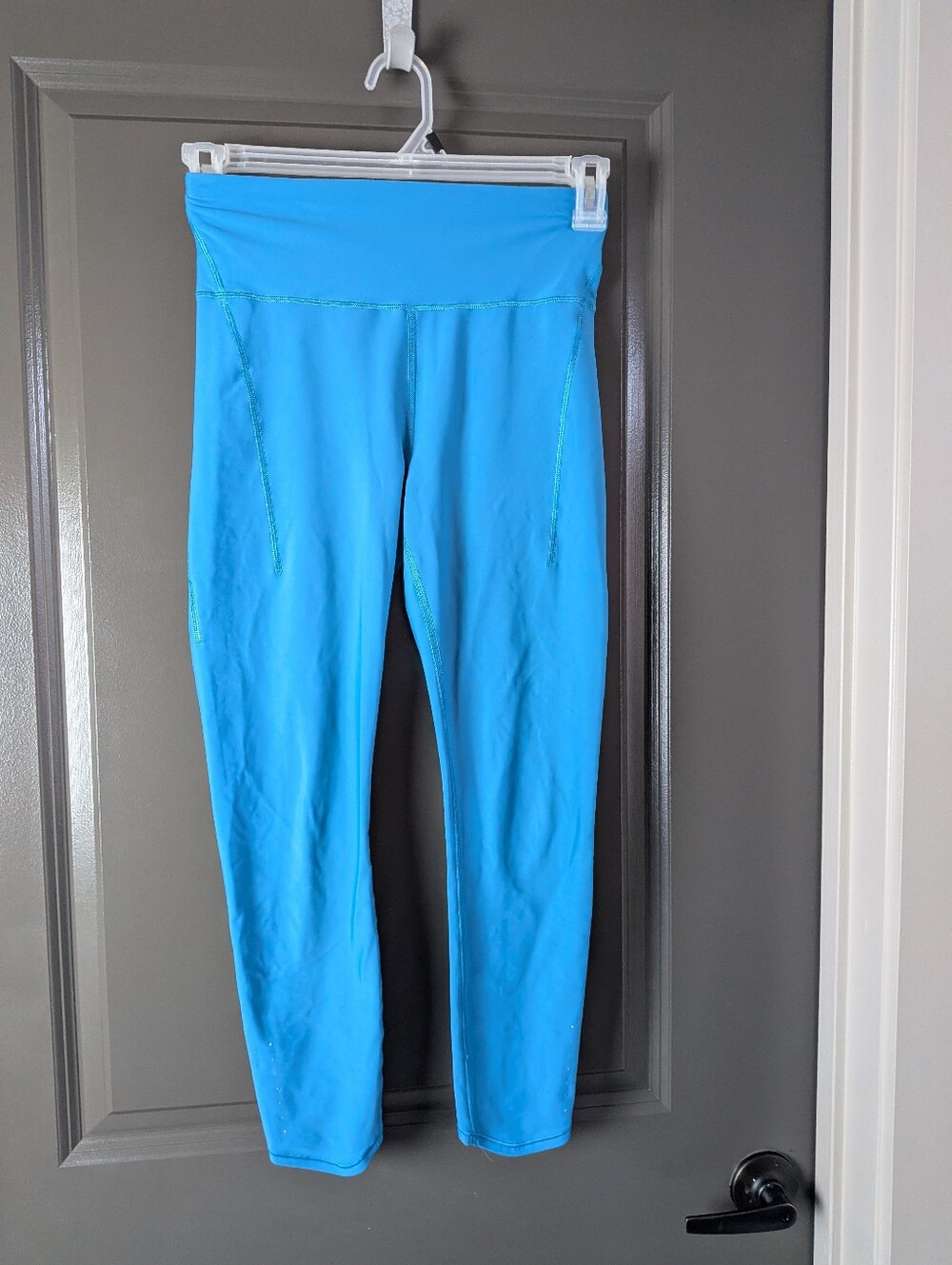 Athleta Pacesetter Ultra High Rise 7/8 Legging Small Pacific Blue Teal